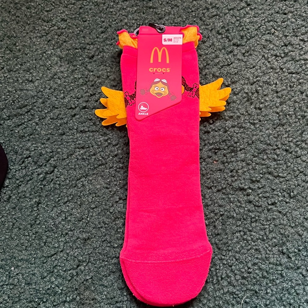 Mcdonald’s Croc socks
